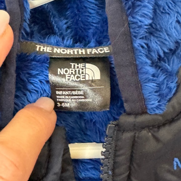 North Face Infant Oso Hoodie Size 3-6 M - Picture 3 of 7